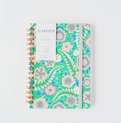 YUZEN WASHI spiral bound notebook