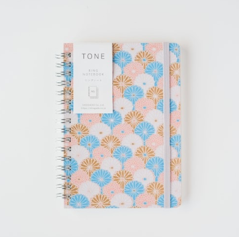 YUZEN WASHI spiral bound notebook