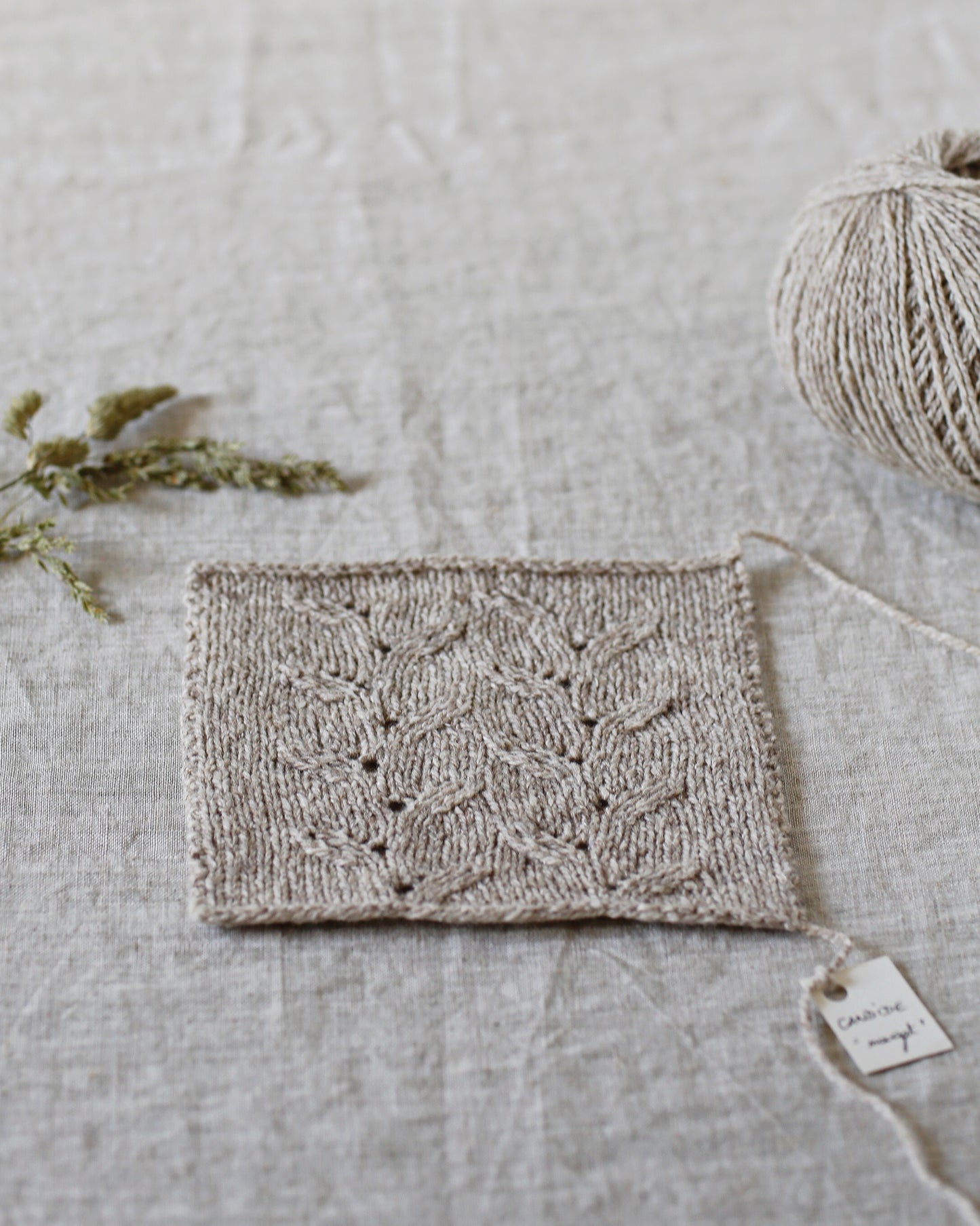 Candide wool/cotton yarn