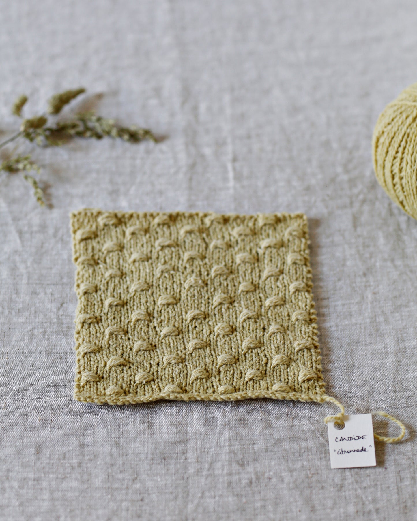 Candide wool/cotton yarn