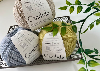 Candide wool/cotton yarn