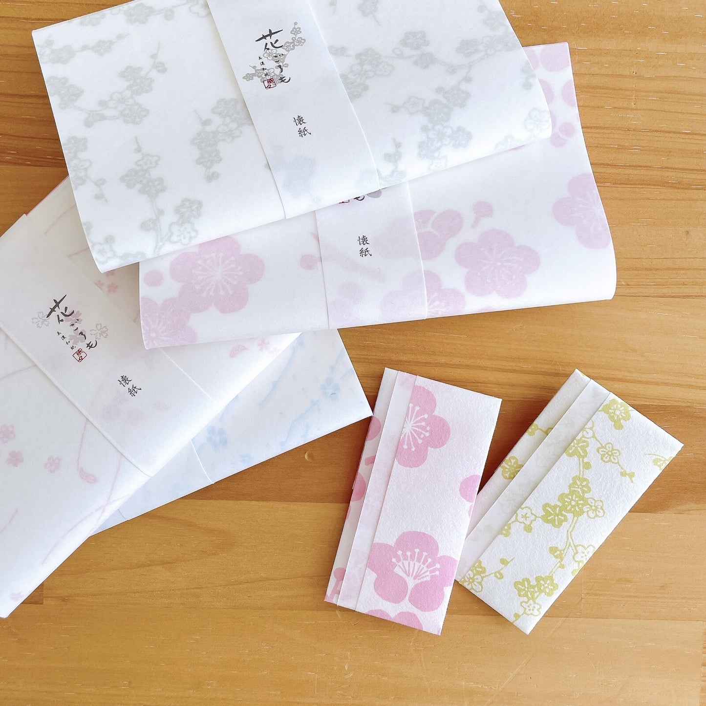 花ごろも 美濃和紙 懐紙
