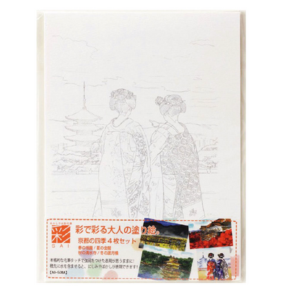 彩で彩る大人の塗り絵