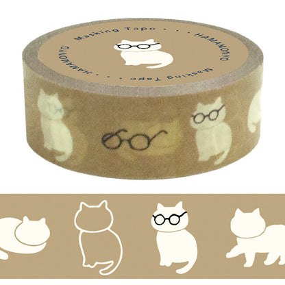 濱文様ねこ マスキングテープ