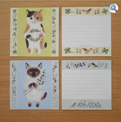 ４LEGS デラックス 箱入り ねこメモ１