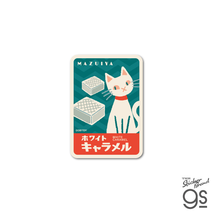 ob1toy 空想レトロ商店街 シール（小）
