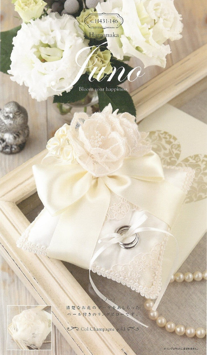 JUNO Wedding Ring Bearer Pillow hand sewing kit